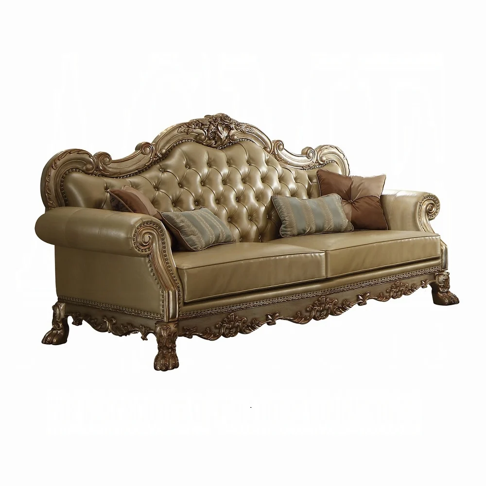 Dresden 53160 Sofa Collection - Gold Patina Finish - Image 3