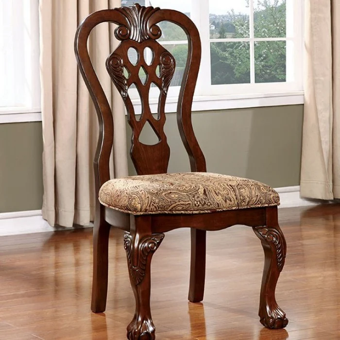 Elana Brown Cherry Dining Collection Expandable Leaf - Image 4