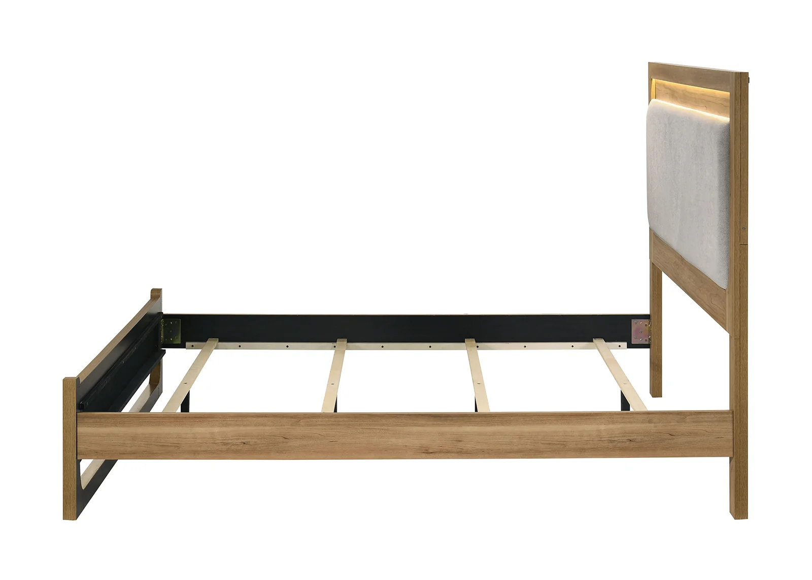 Elinora Natural 4 Pc LED Bedroom Collection - Image 8