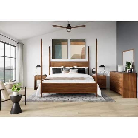 Elsie 4 Poster Bedroom Collection by Riverside