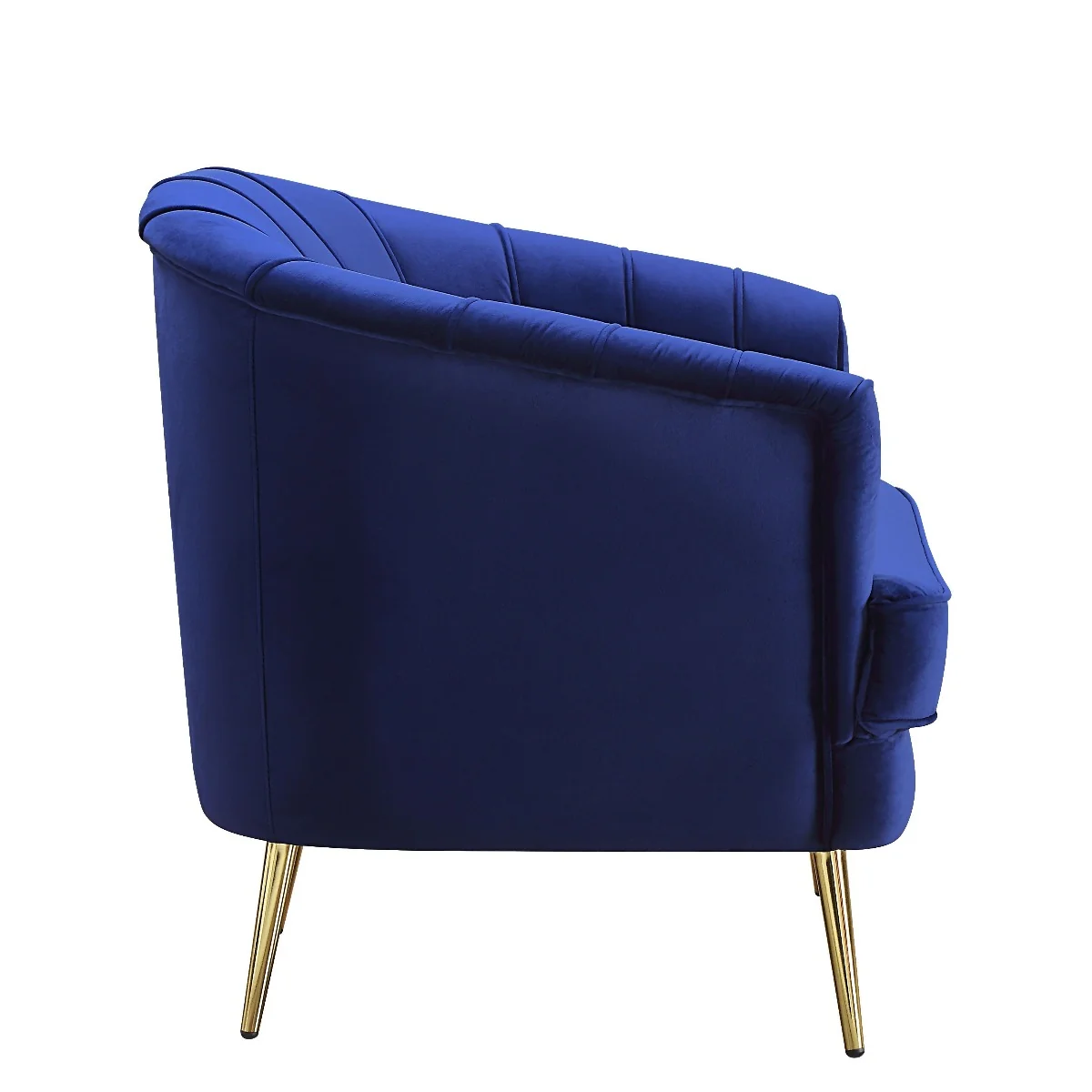 Eivor Blue Velvet Sofa by Acme - Exclusive Design - Image 4