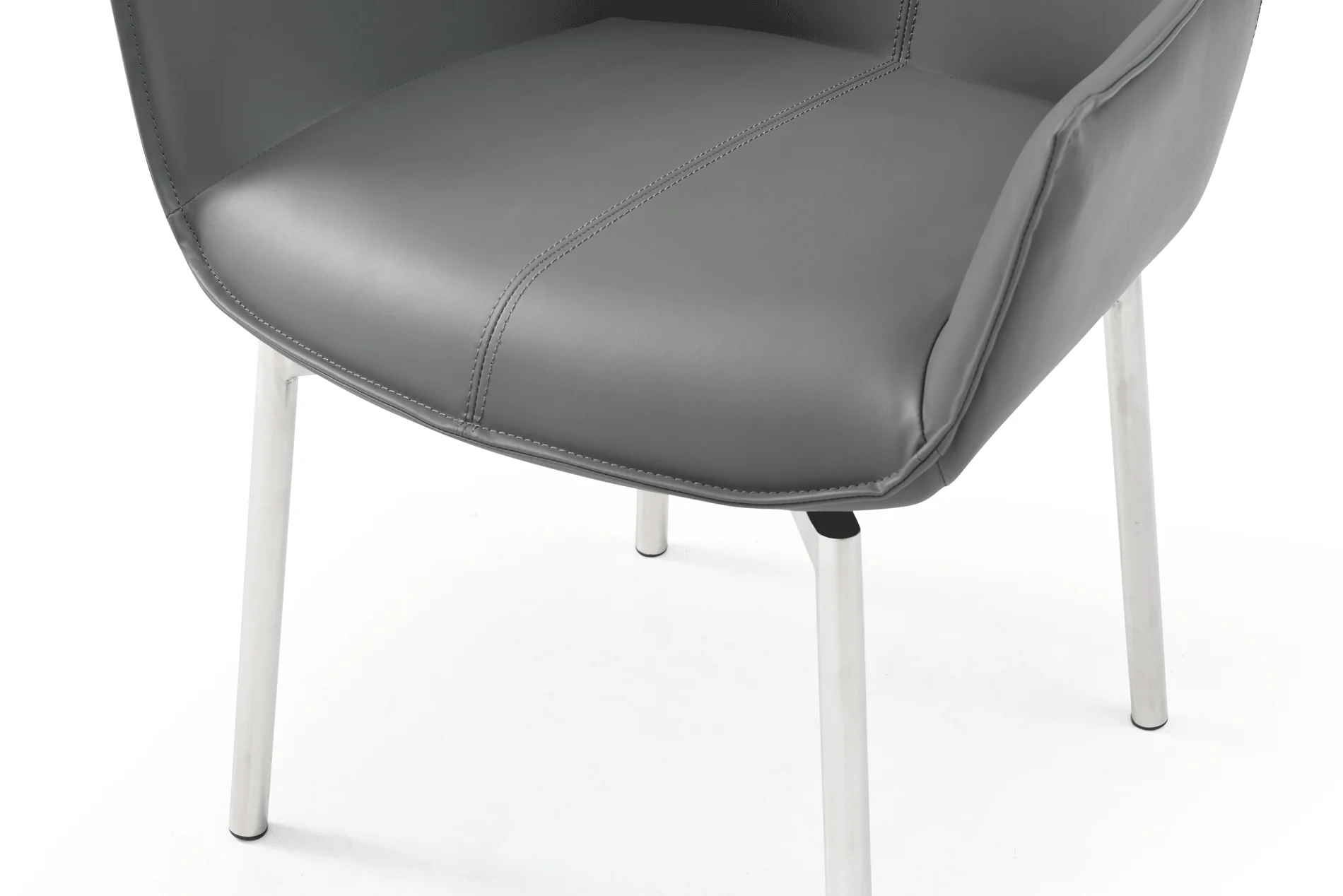ESF 9437 Expandable Dining Set - Dark Gray Chairs - Image 13