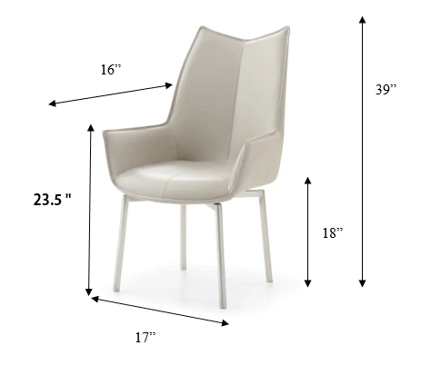ESF 9437 Expandable White Marble Top Dining Set - Image 11
