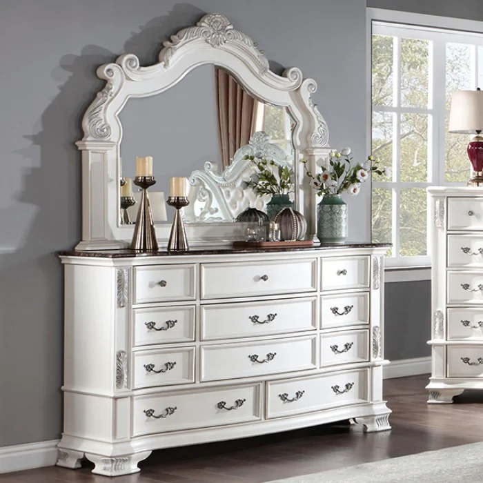 Esparanza Pearl White Dresser - Image 2
