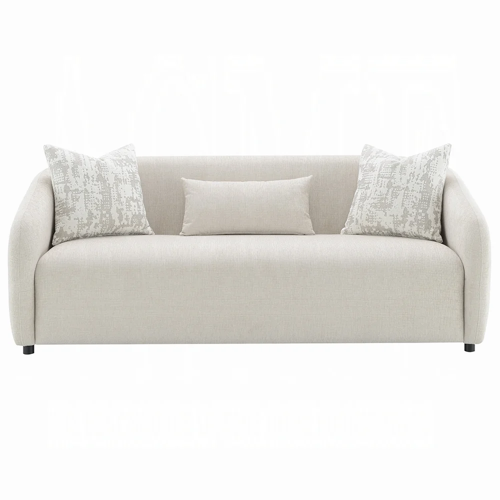 Etienne Beige Linen Sofa Collection by Acme - Image 3