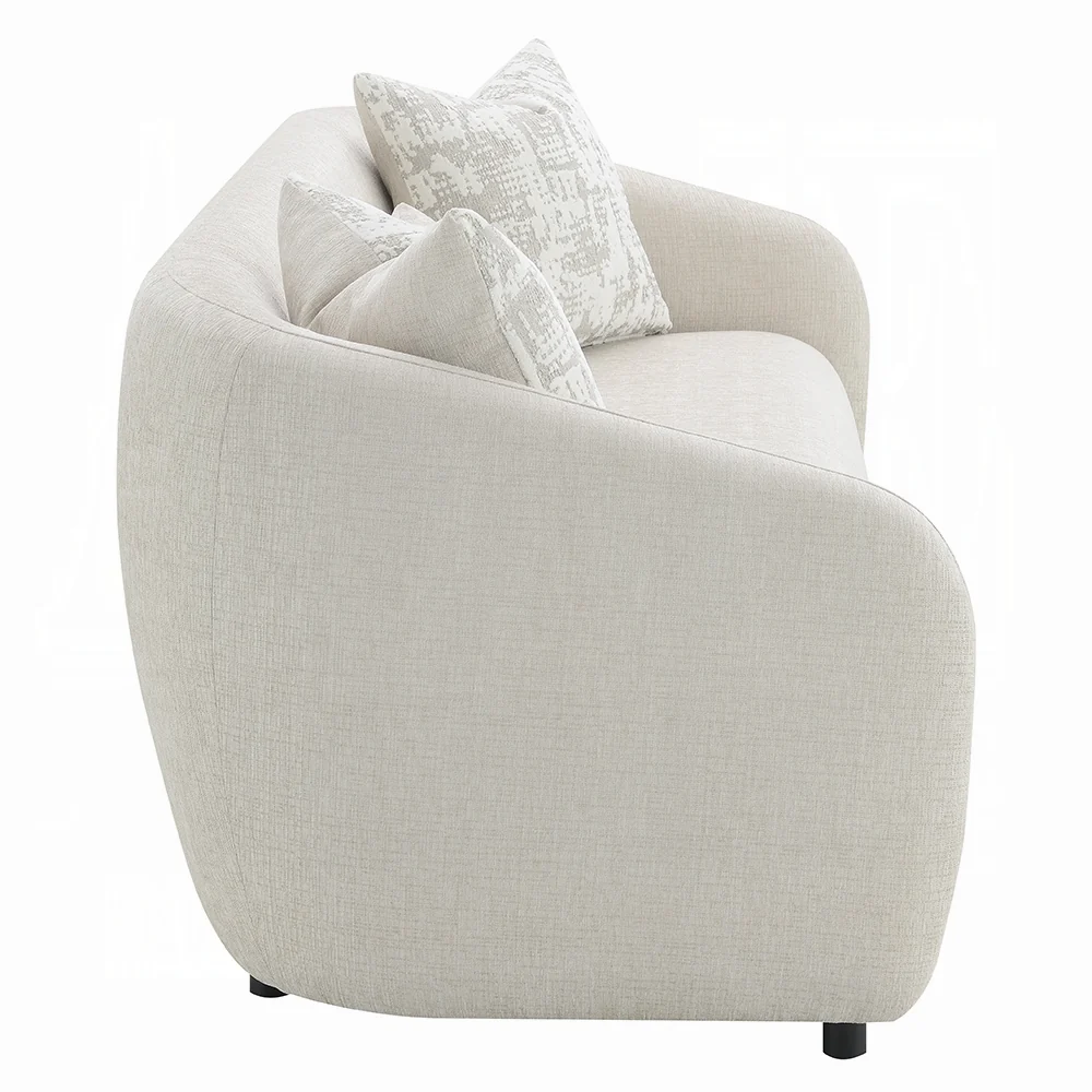 Etienne Beige Linen Sofa Collection by Acme - Image 4