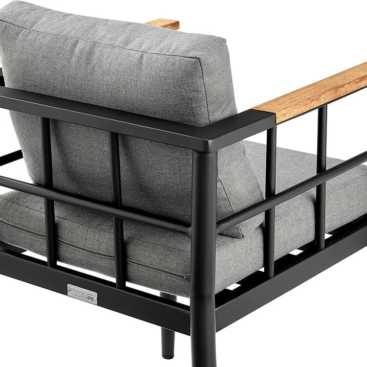 Ezra 7 Pc Outdoor Dining Collection by Armen Living - Image 8
