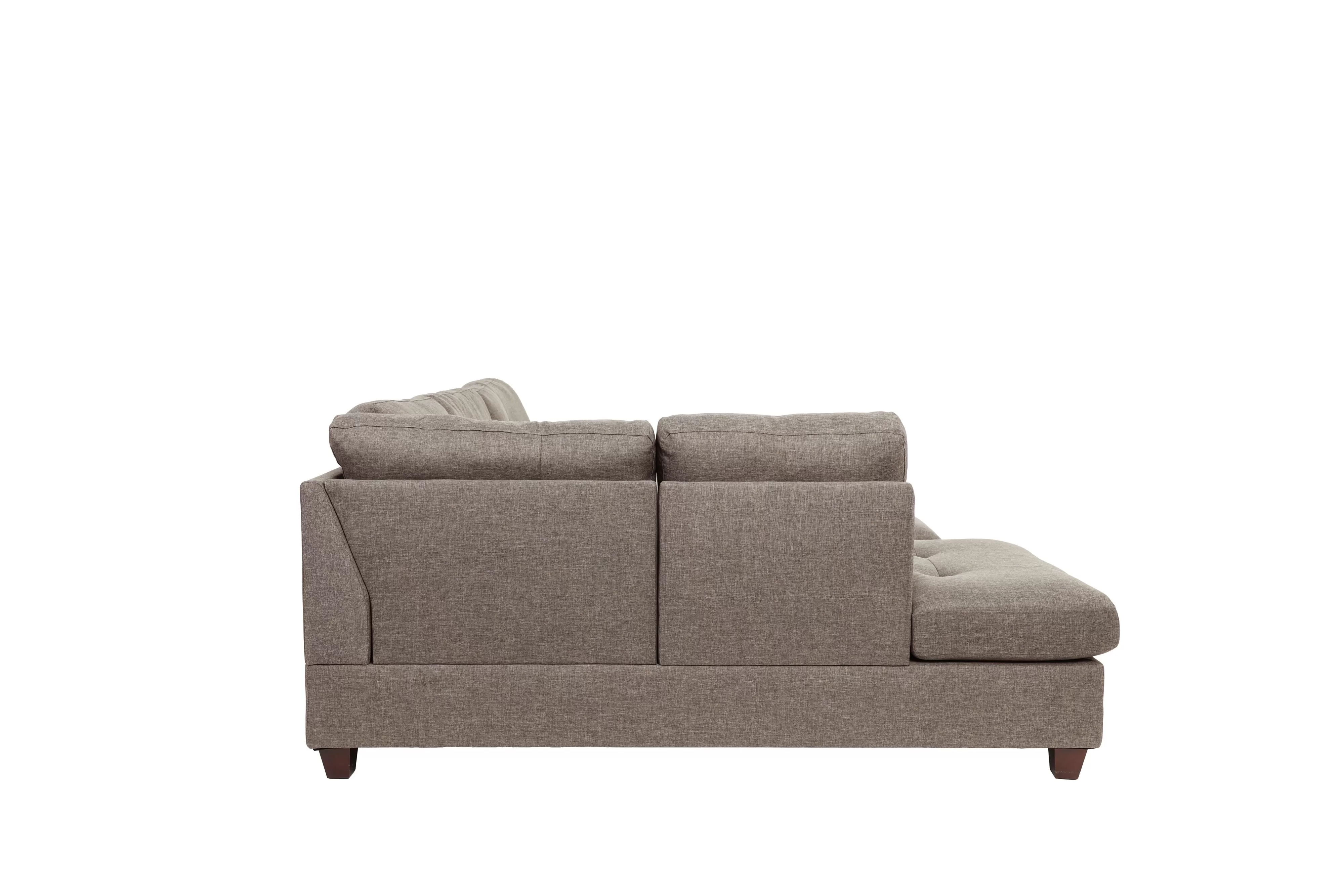 F6416 Mocha 3 Pc Reversible Sectional - Image 4