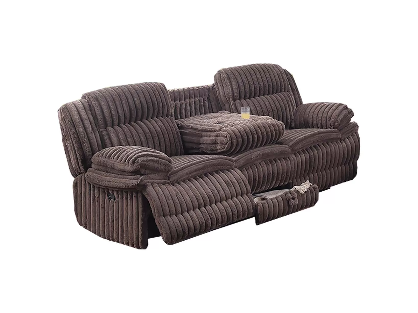 F8136 Fur Like Jumbo Corduroy Sofa Set - Image 3