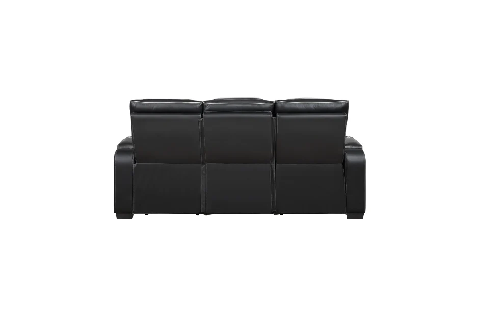 Fairway Black 2 Pc Living Room Set - Power Recliners - Image 6