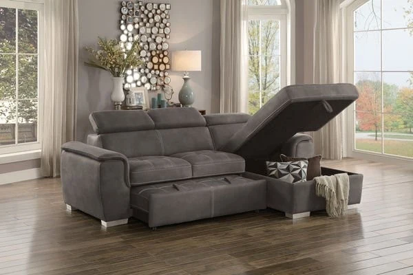 Ferriday Sectional 8228TP - Taupe - Image 3