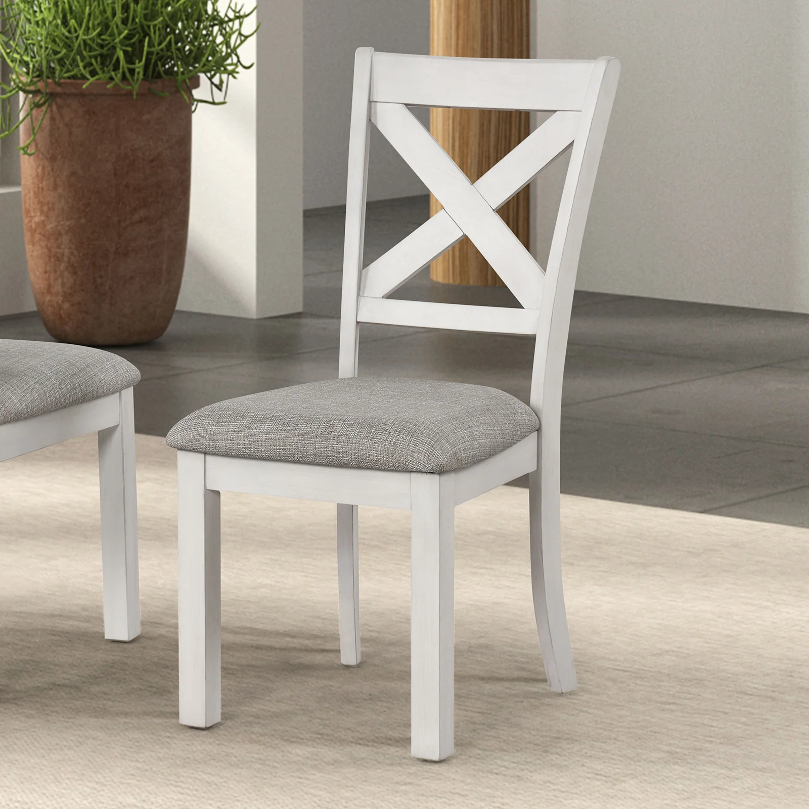 Ferrone White Oak 7 Pc Dining Collection - Image 3