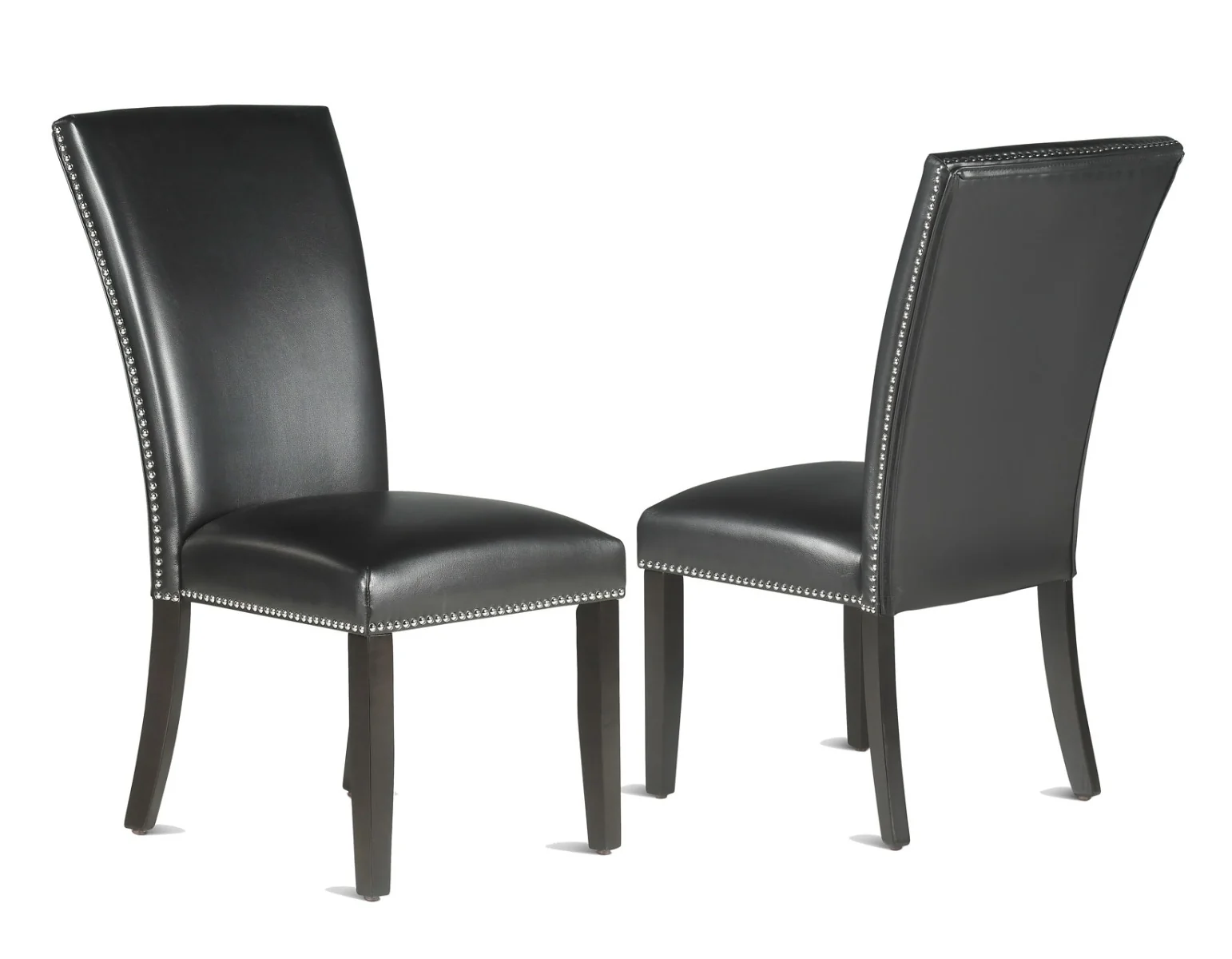 Steve Silver Finley White Marble Top Dining Set - Image 7