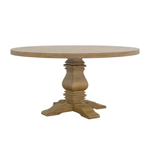 Florence 5 Pc Pedestal Dining Set - Coaster 180200 - Image 2