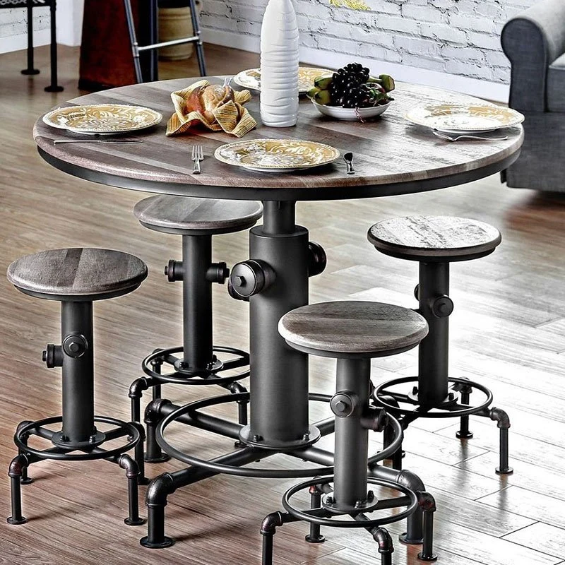 Foskey Dining Collection - Industrial Style - Image 2