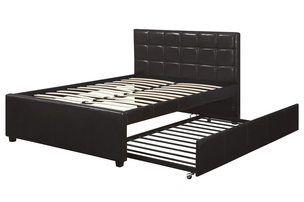 F9215F Full Bed + Trundle - Espresso - Image 2