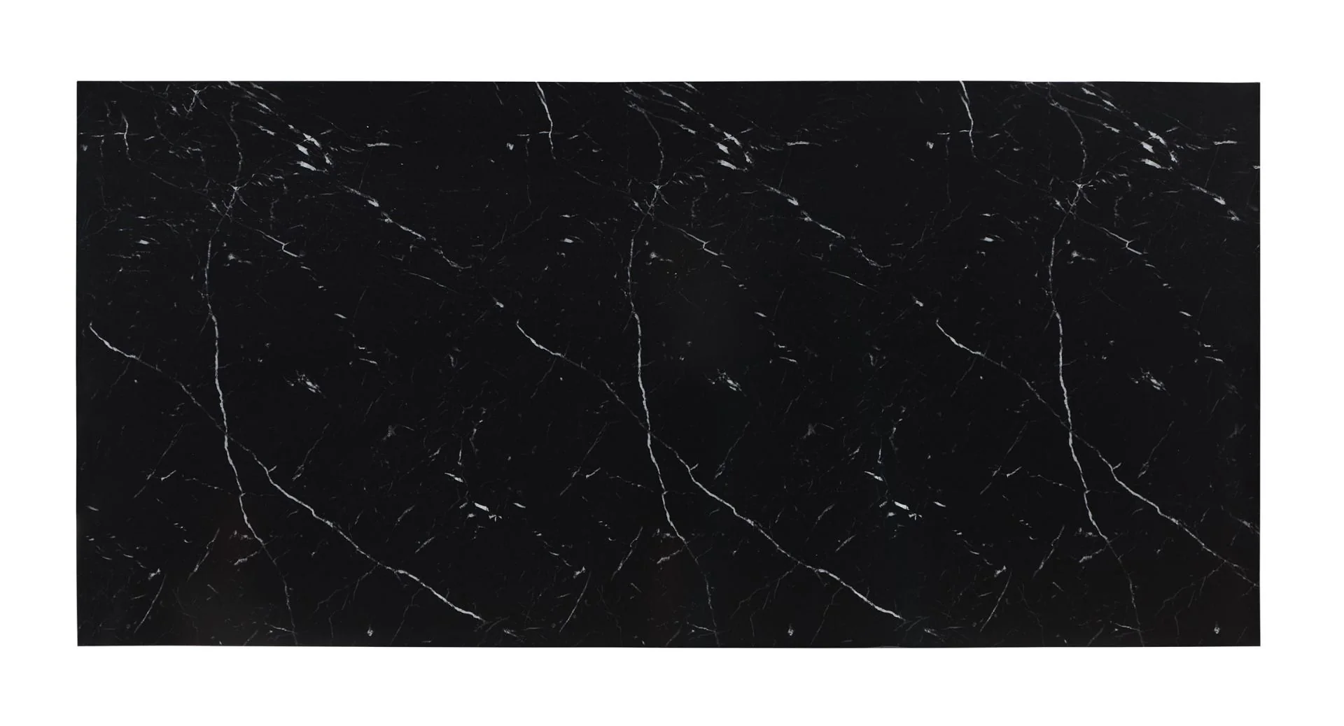 Vilo Home Futura 7 Pc Black Marble Dining Set - Image 4