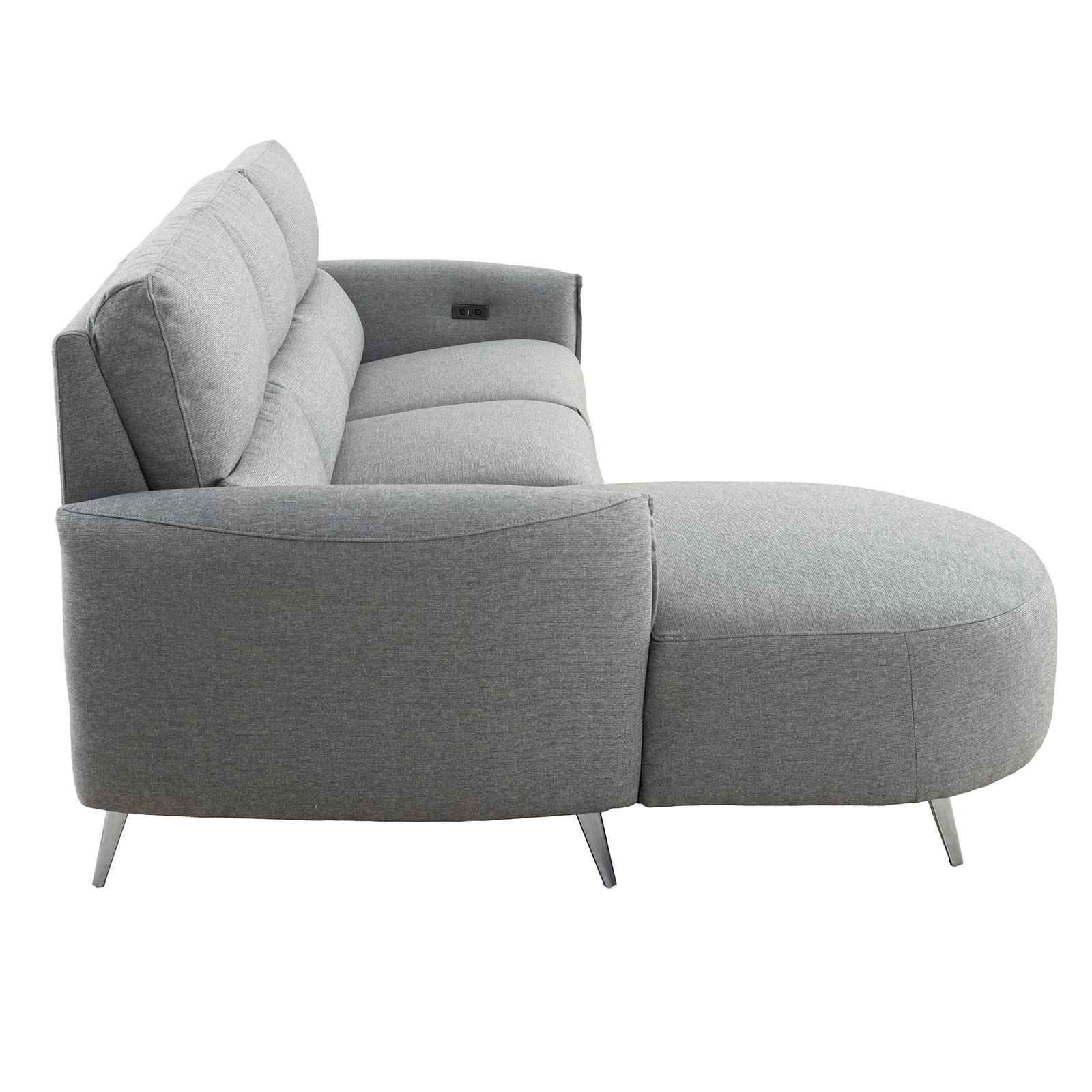 Galten Modern Motion Sectional - 3 Colors - Image 18