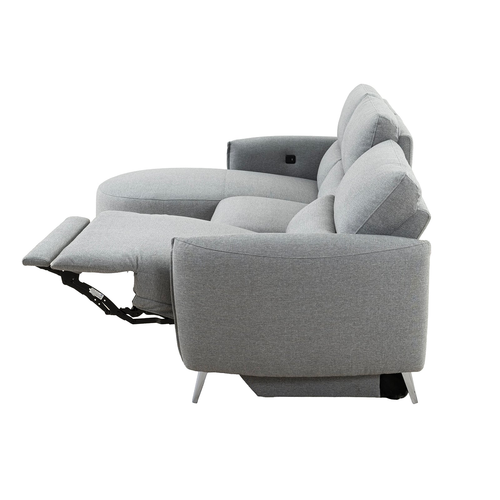Galten Modern Motion Sectional - 3 Colors - Image 21