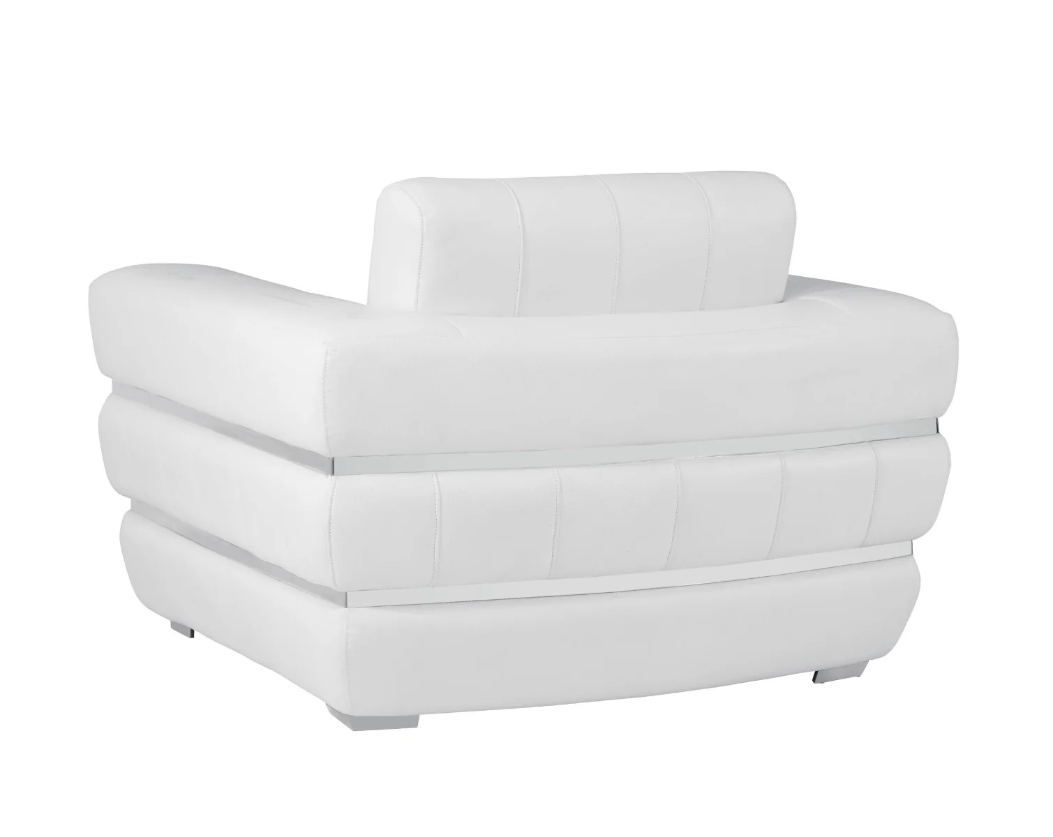 Global United 904 Gianna White Italian Chair - Image 4