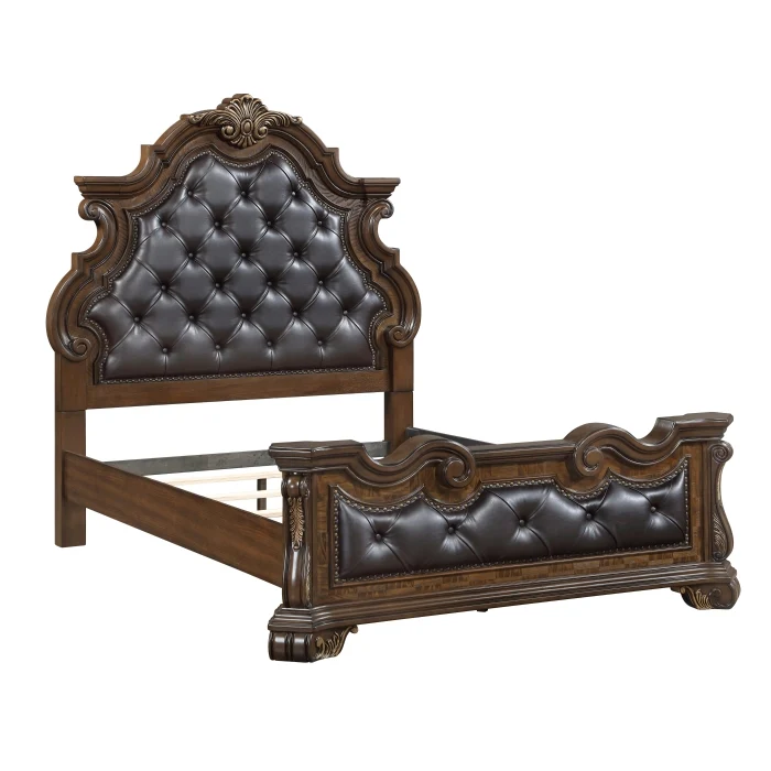 Gilmartin Dark Brown 4 Pc King Bedroom Set - Image 4