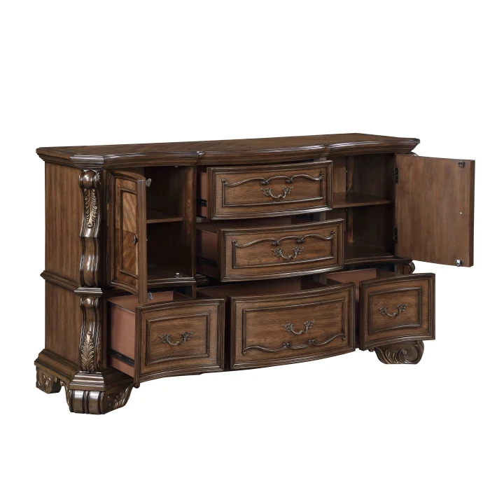 Gilmartin Dark Brown Dresser 2424-5 - Image 3