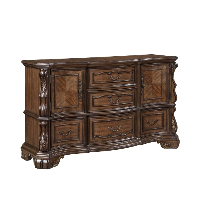 Gilmartin Dark Brown Dresser 2424-5 - Image 4
