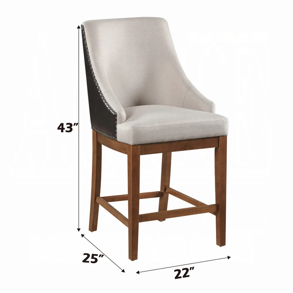 Gilsea DN03725 Brown Finish Dining Set - Image 10