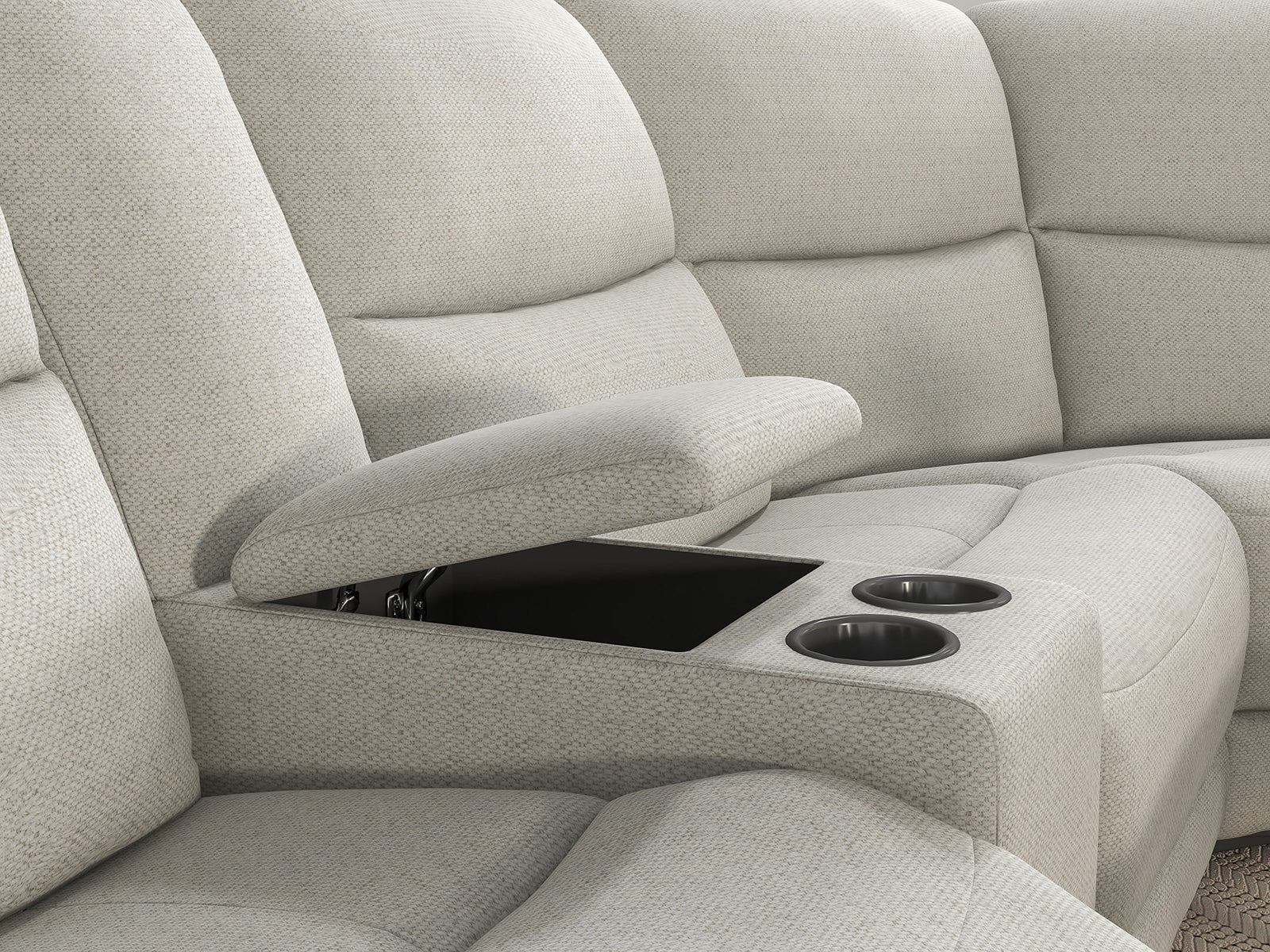 Giraldus Beige Motion Sectional CM9988BG - Image 3
