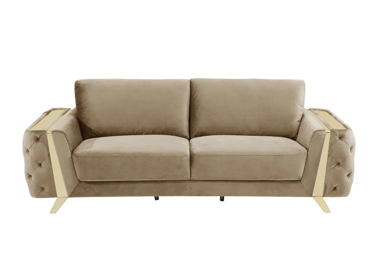 Global United 1051 Beige Sofa Collection - Image 13