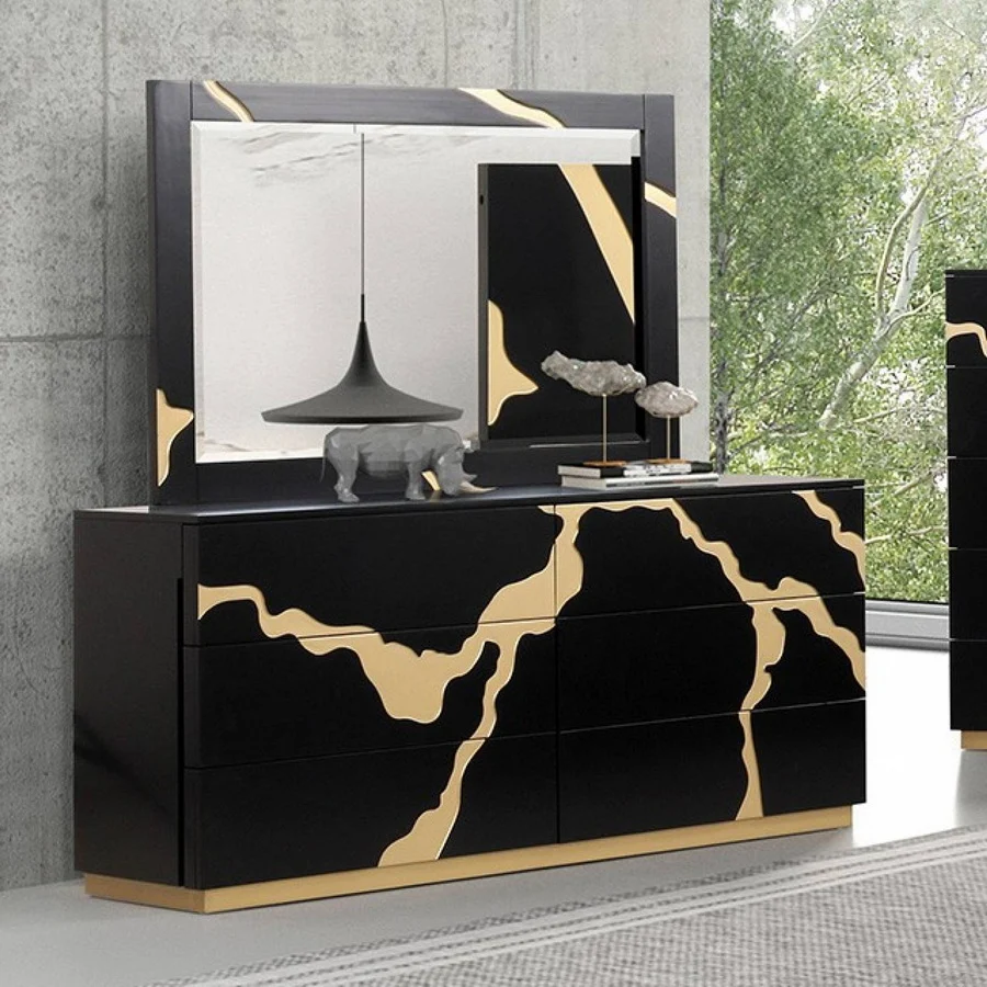 Goldsberg 4 Pc Bedroom Collection FM7425BK - Image 3
