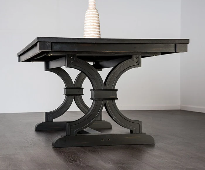 Gosport 7 Pc Black Dining Collection FM3200BK - Image 6