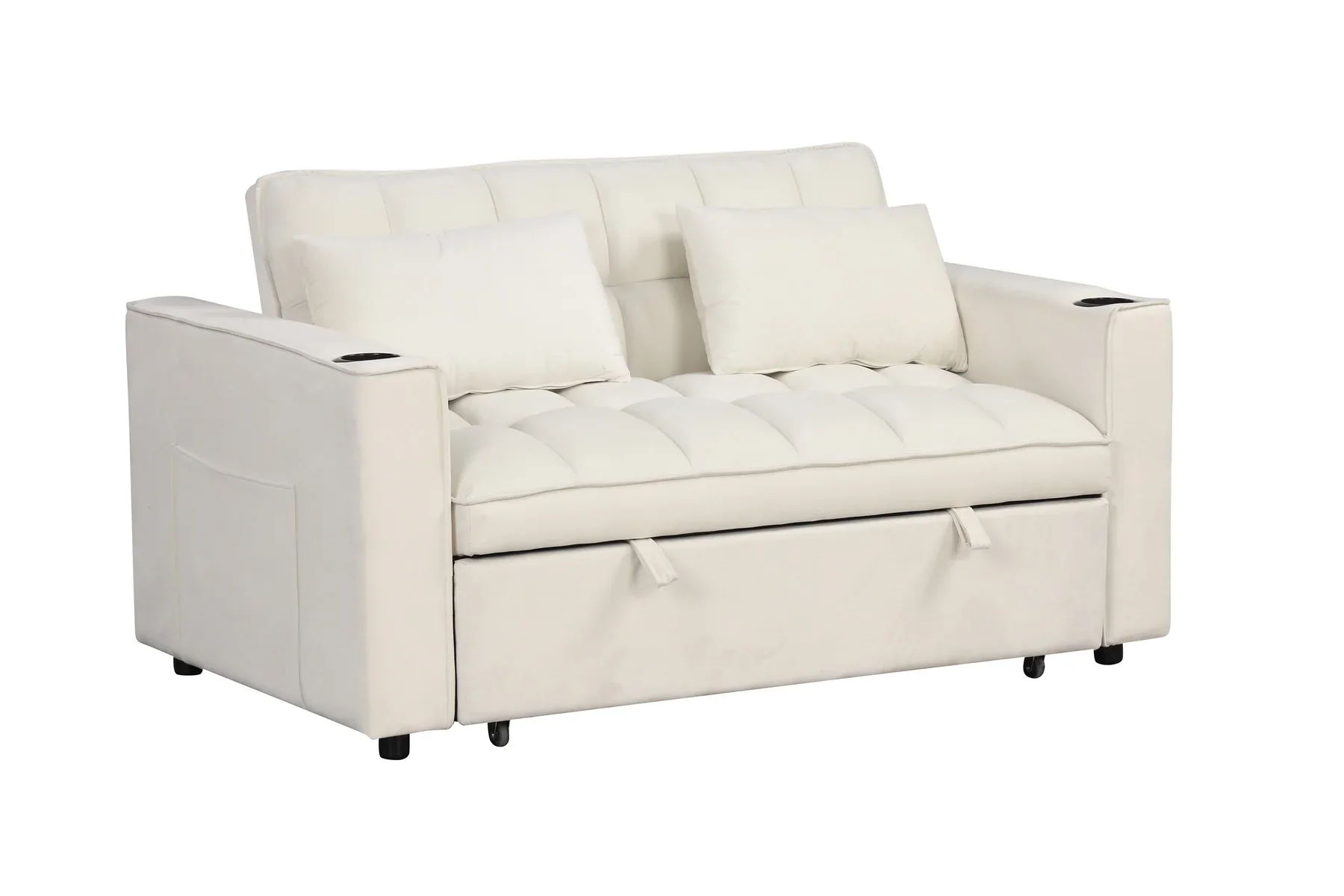 Pullout Sofa Sleeper 2098 - 3 Velvet Colors - Image 6
