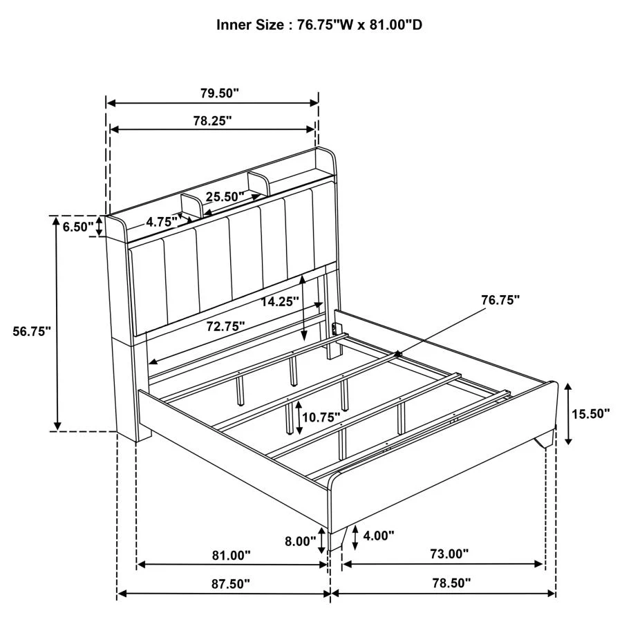 Henderson 4 Pc King Bedroom Collection - Image 15