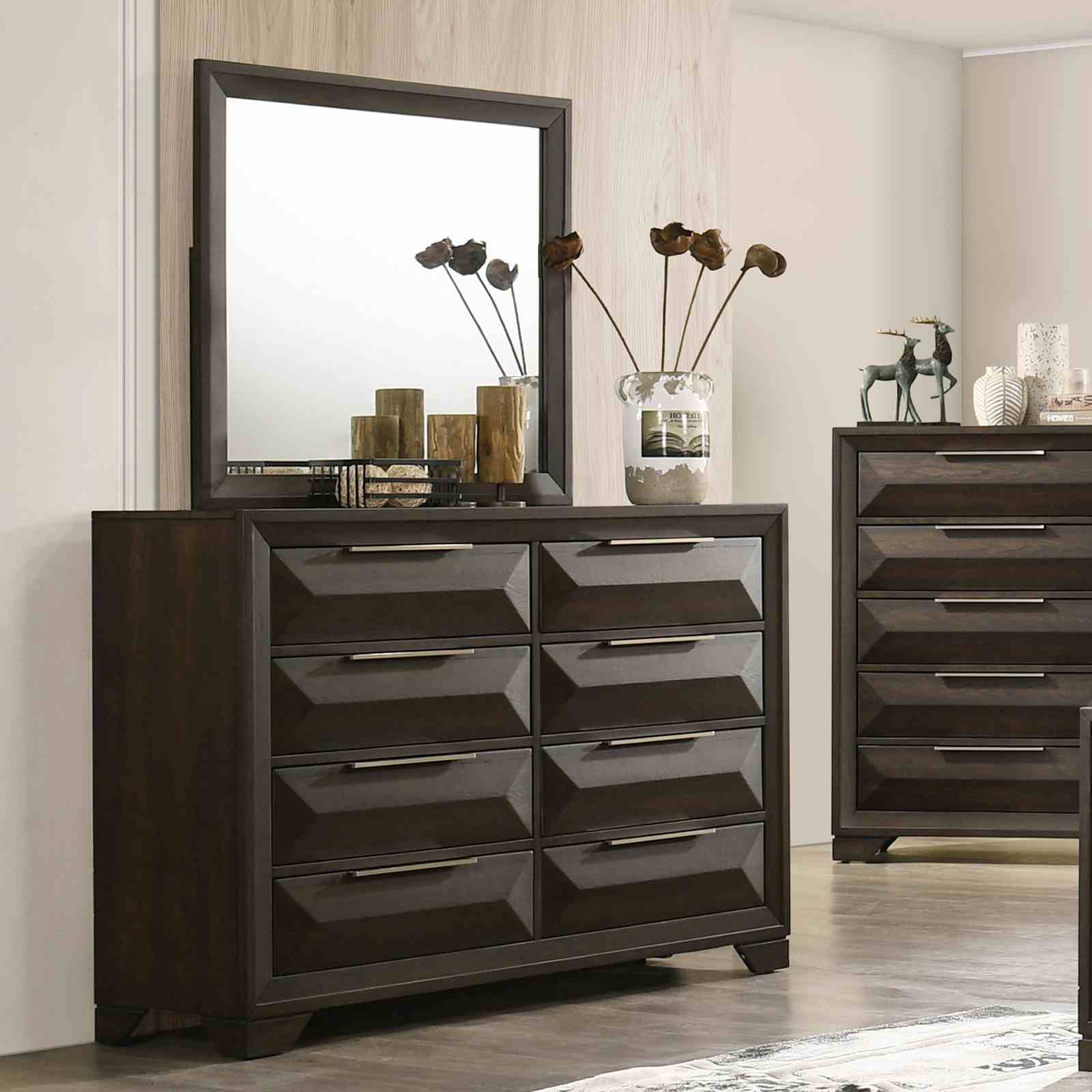 Hexham Espresso 4 Pc King Bedroom Set - Image 4
