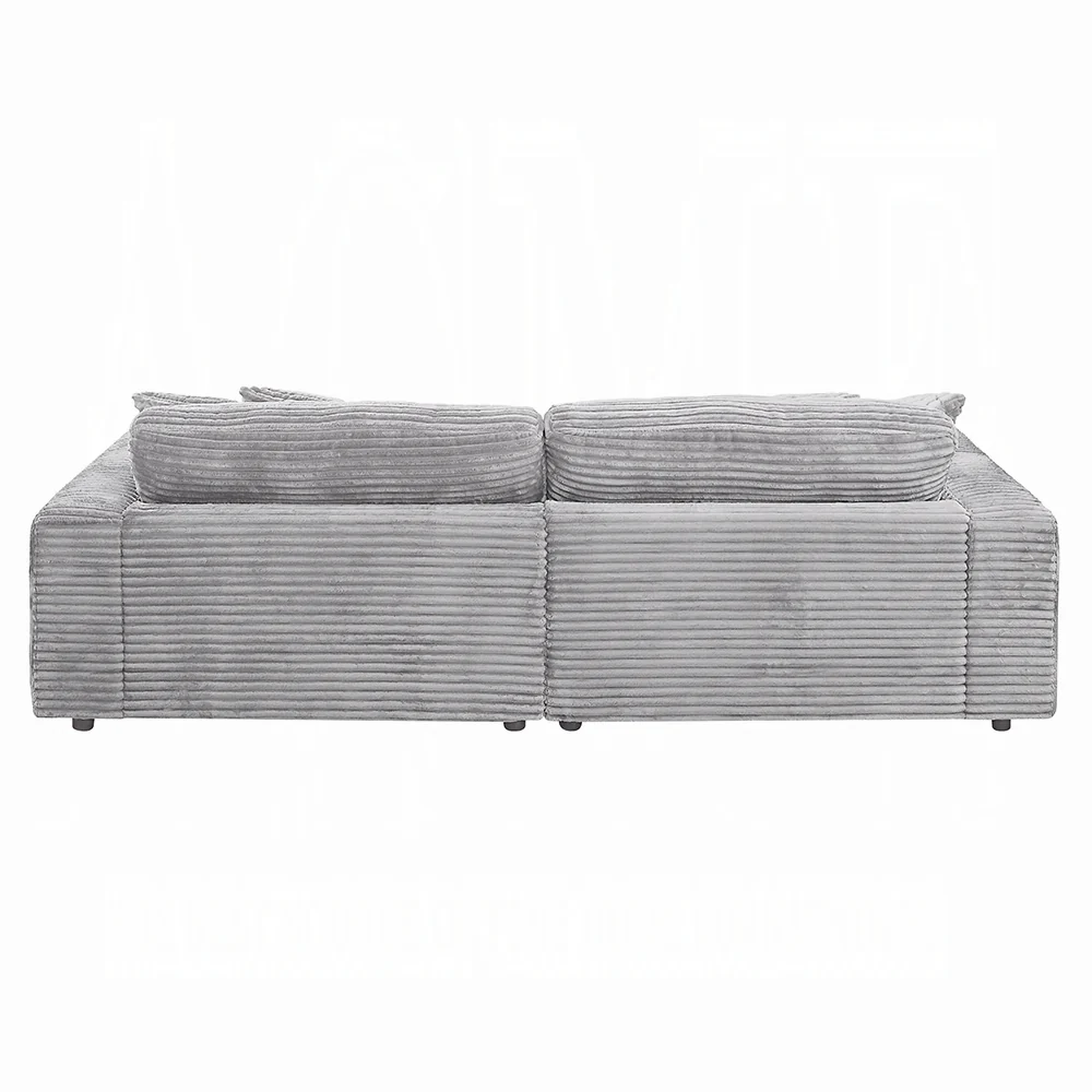 Hilde LV03680 Plush Velvet Sectional - Image 5