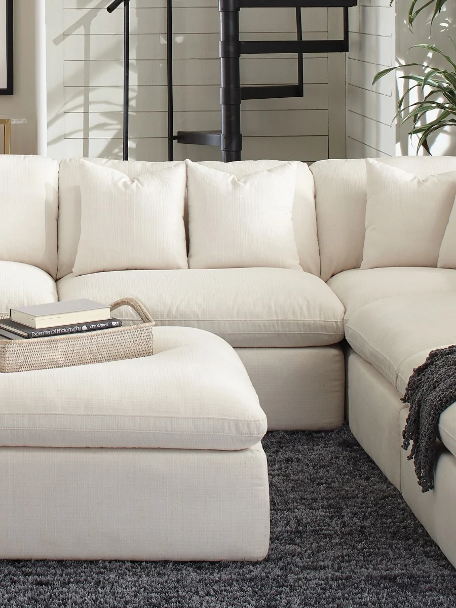 Coaster Hobson 6 Pc Modular Linen Sectional - Image 3