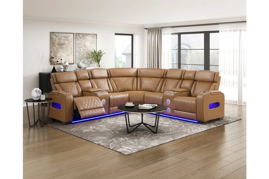Homelegance Fairway Power Motion Sectional - Image 5