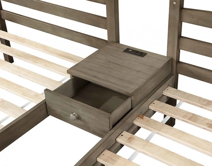 Hortense Triple Bunk Bed FOA-BK659GY - Image 4
