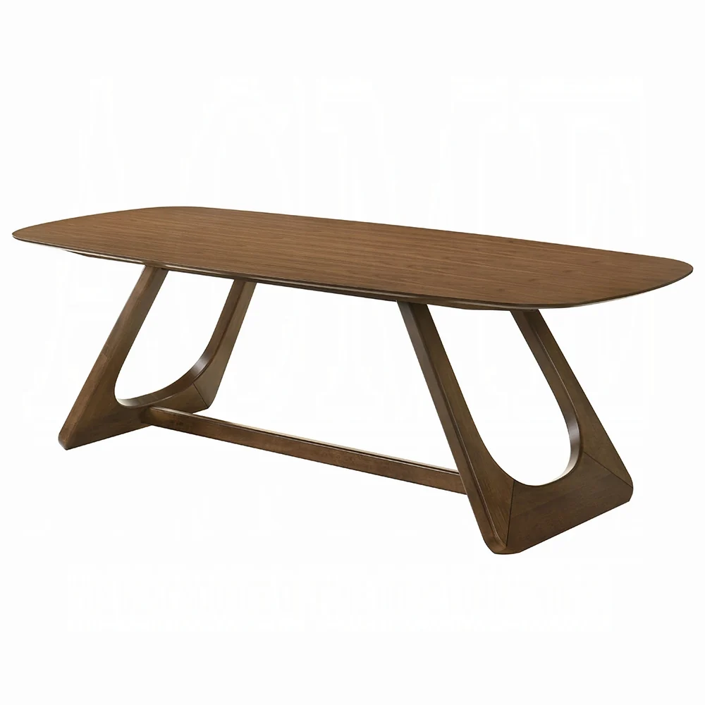 Hoyte DN03485 Walnut 7 Pc Dining Collection - Image 3