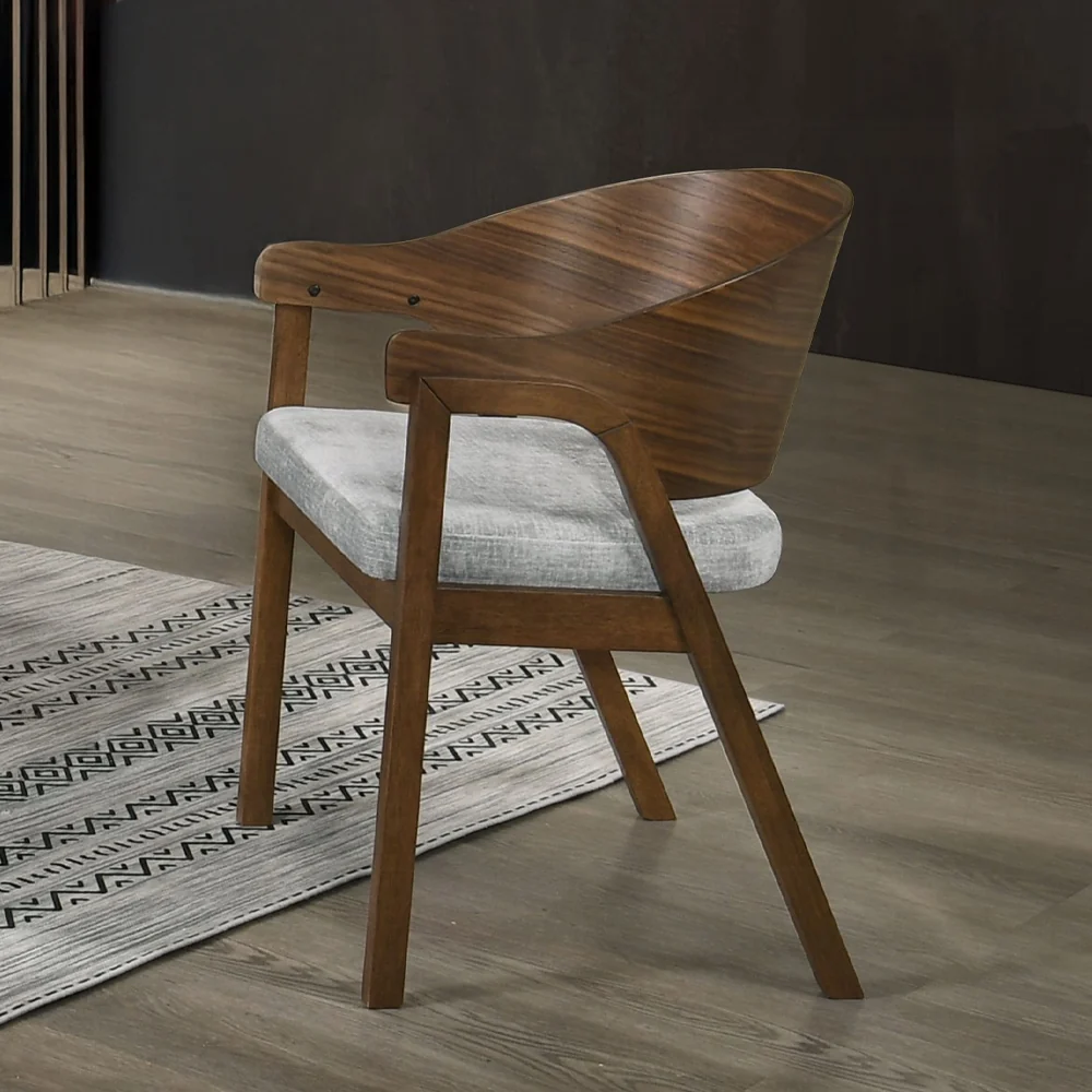 Hoyte DN03485 Walnut 7 Pc Dining Collection - Image 5