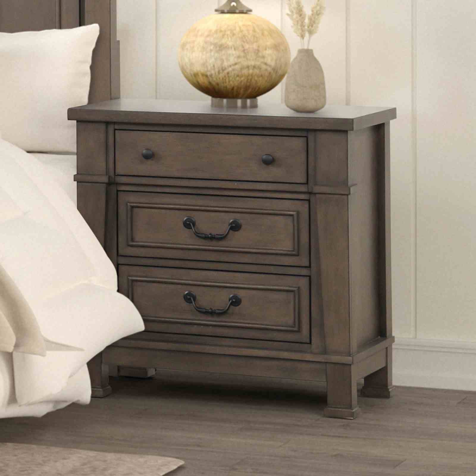 Huddersfield FM7702DB Walnut Bedroom Collection - Image 10