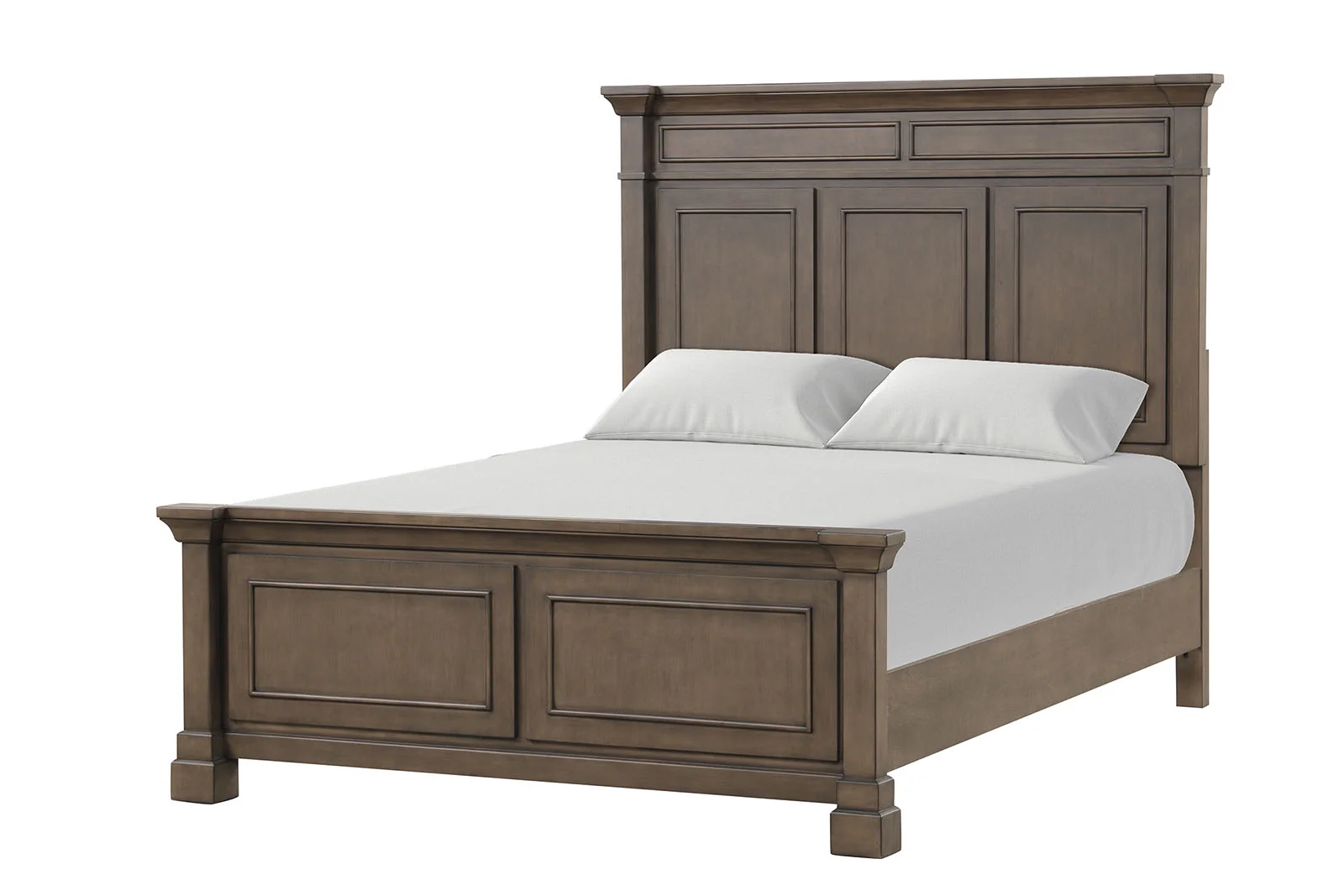 Huddersfield Walnut Eastern King Bed FM7702DB-EK - Image 2