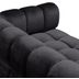 Image Black Velvet Sofa - Image 7