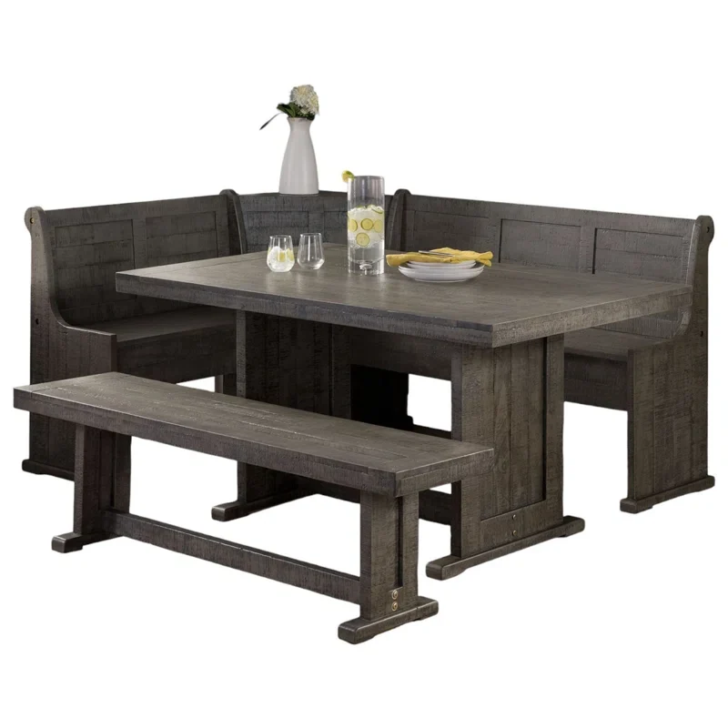Vilo Industrial Charms Grey Breakfast Nook - Image 3