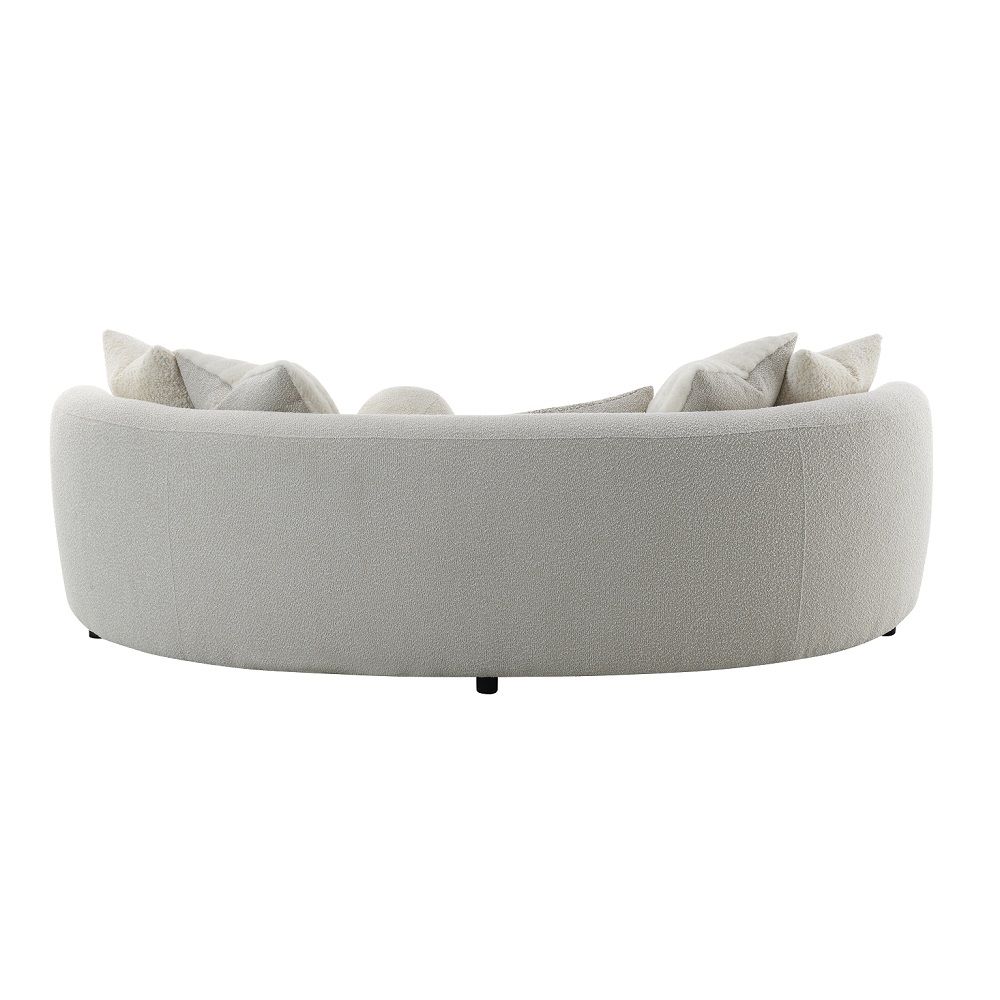 Iniko Beige Boucle Sofa by Acme Furniture - Image 5