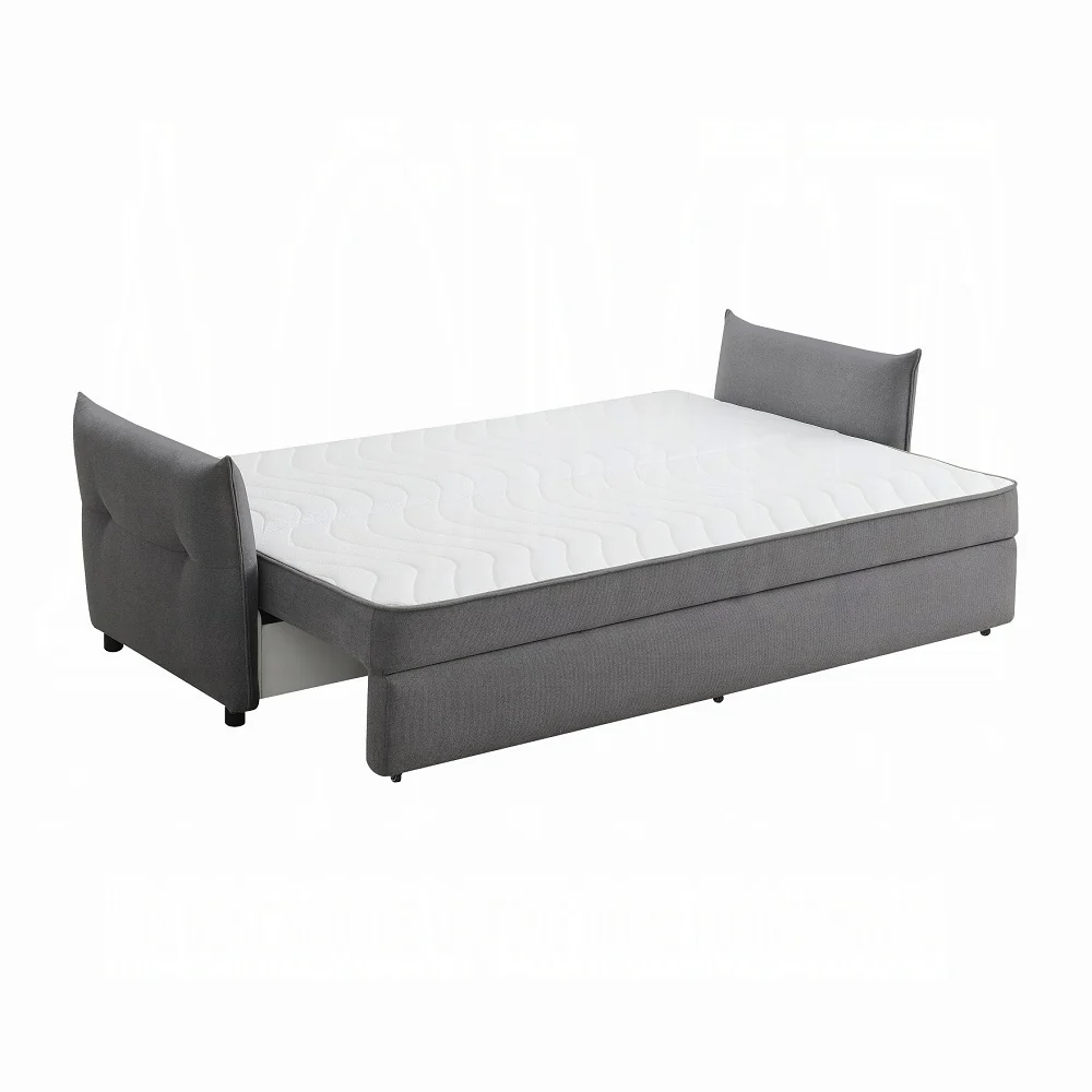 Irina Sofa Sleeper Gray Fabric LV03100 - Image 7