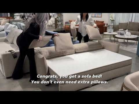 Irina Sofa w/Sleeper by Acme - 2 Colors - Image 7