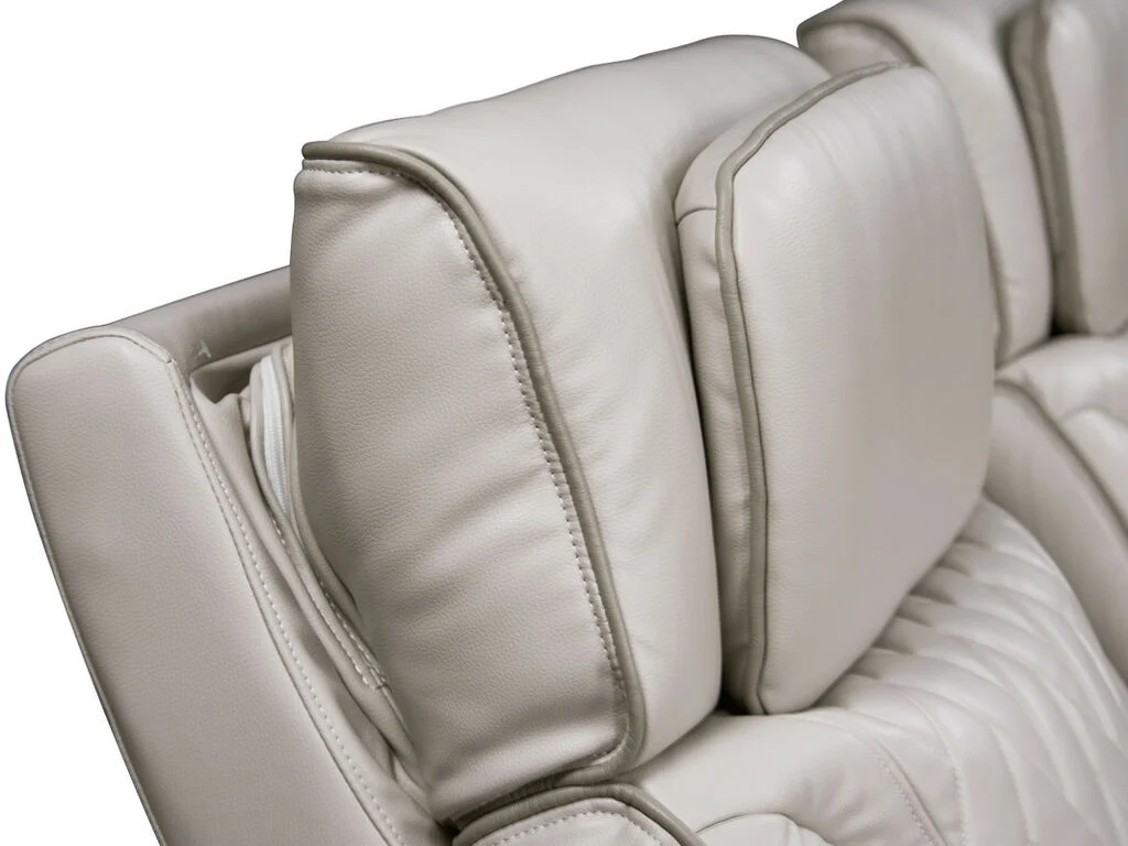 Jazz Ice Leather Aire Power Sofa & Loveseat 81641-SL - Image 7