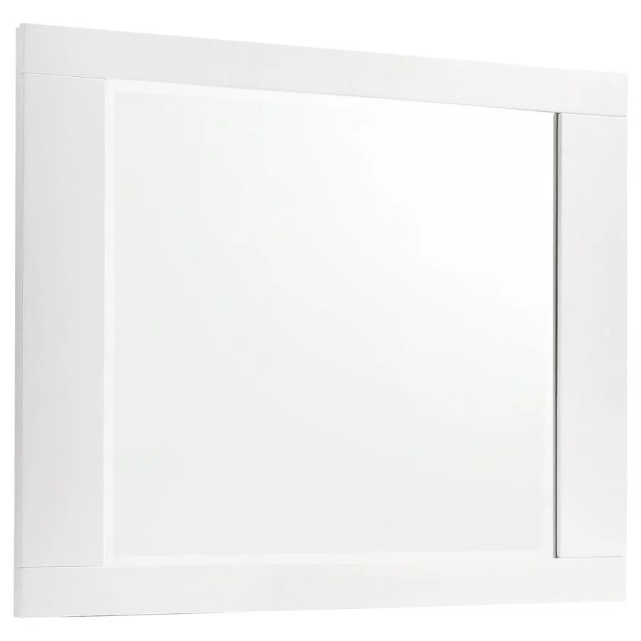 Felicity by Coaster Contemporary Bedroom Collection - White Finish - Image 8